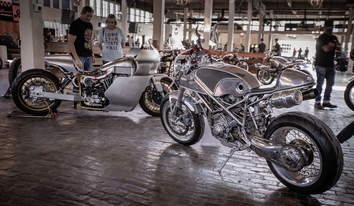 Texas Motorcycle Stampede in the Fort Worth Stockyards