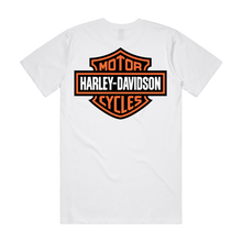 Load image into Gallery viewer, Harley Logo Short Sleeve Tee (White)
