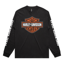 Load image into Gallery viewer, Harley Logo Long Sleeve Tee
